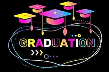 Amazon Com Baocicco 5x3ft Graduation Backdrop Banner Trencher