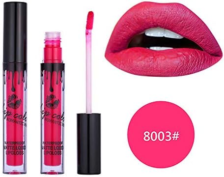 UOKNICE Halloween Romantic May Lipstick Waterproof Long Lasting Matte Liquid Lipstick Cosmetic