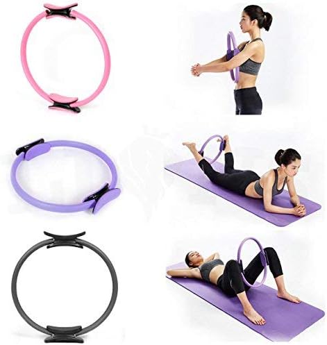 Lions Resistance Pilates Rings Circle Gymnastic Aerobic Double Handle Fitness Wheel Handle Yoga Ring