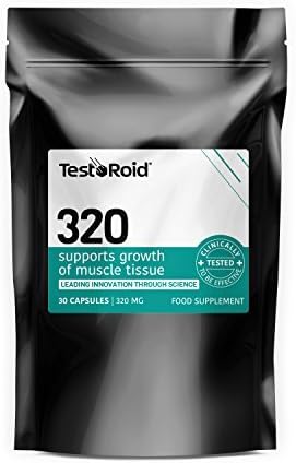 TESTOROID 320 MALE - BOOSTER **MOST POWERFUL LEGAL BODY-BUILDING SUPPLEMENT** 100% SAFE by TestoRoid