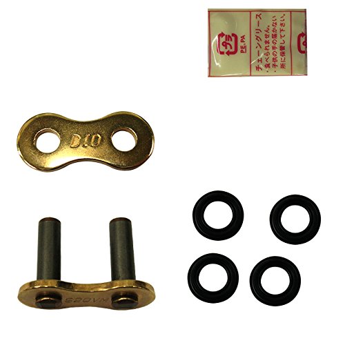 DID 530 ZVMX X-Ring Master Link (Rivet) (Gold)
