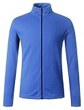 Regna X Men's Lightweight Performance Fleece Hooded/Stand-up Neck Jacket