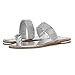 DREAM PAIRS FANTASIA Women Rhinestones Toe Ring Summer Flat Sandals