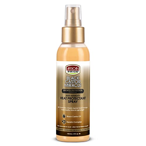 African Pride Black Castor Heat Protectant