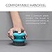 HaloVa Scrubbing Brush, Quality Soft Laundry Clothes Shoes Scrub Brush, Portable Lightweight No Scratch Hands Cleaning Brush with a Comfortable Grip, Green