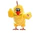 LKOUS Walking Egg Laying Chicken with Lights Sound 'N Music- Great Easter Gift!(Yellow)