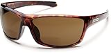 Suncloud Conductor +2.00 Polarized Reader Sunglasses, Tortoise Frame, Brown Polycarbonate Lenses