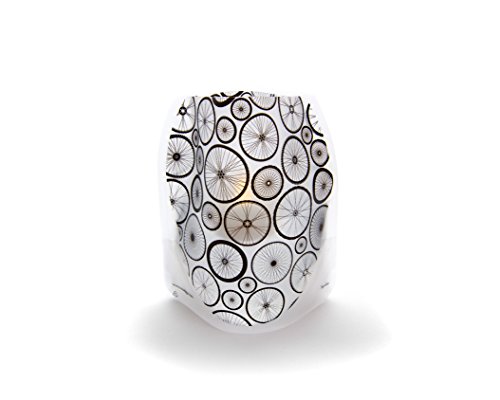 Modgy LUM3024 Spoke Frosted Luminaries (4 Pack)