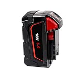 VANON 18v Battery for Milwaukee, Li-ion 6.0Ah Tool Replacement Battery for Milwaukee m 18b 48-11-1820 48-11-1850 48-11-1860 48-11-1828 48-11-10 Cordless Power Tools