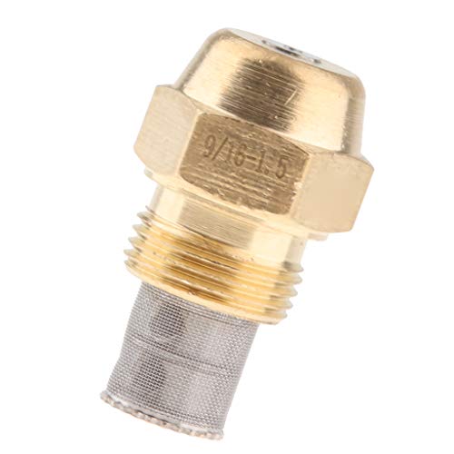 B Blesiya 2pcs Brass Fuel Oil Nozzle Fits for Oil Fired Furnaces, Boilers, Water Heater, Durable Replacement Parts 1.2 & 1.5mm - Thumbnail 2