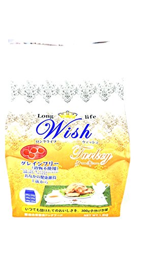 ウィッシュ ドッグフード Wish ターキー おなかの健康維持 1歳から 1.8kg商品画像