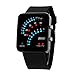 Carrie Hughes Technological Sense Binary Digital LED Waterproof Unisex Sport Watch CH187