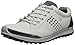 ECCO Men's Biom Hybrid 2 Hydromax Golf Shoe, White/Black, 12-12.5