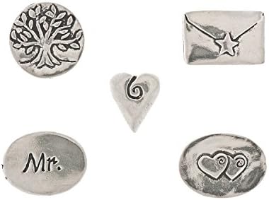 Wedding Wishes Pewter Charms
