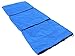 OutdoorsmanLab Compact Lightweight Camping Sleeping Bag Men's Women's Kid's For Backpacking, Hiking, Travel- Warm Weather Ultralight Packable bag with Compression Sack, Pillow case, Blue