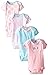 Gerber Baby Girls Apparel - 12 Months - Zebra, 4 Pack