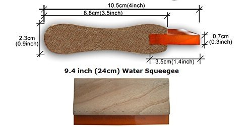 image for Screen Printing Consumables Silk Stencil Screen Printing Squeegee Wood
