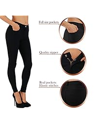 Mallas para dama con aspecto de jean, suaves, ajustadas, de longitud completa, tallas S-XXXL