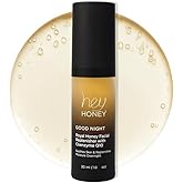 Hey Honey Skincare Good Night Moisturizer For Face Royal Honey Facial Replenisher with Coenzyme Q10 | A Lavish Night Time Repair Designed To Improve Moisture Retention | 1 Oz