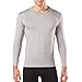 Lapasa Men’s 2-PACK Thermal Shirts Crew Neck Tops Fleece Lined Base Layer for Winter Traveling Ski M09