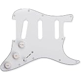 Seymour Duncan Byop Pickguard - White | BYOP loaded pickguard makes pickup swapping fast and solderless so you can experiment with Strat tones in minutes.
