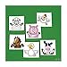 72 FARM ANIMAL/BARNYARD TATTOOS/Cow/DUCK/PIG/SHEEP/HORSE/CHICK/Birthday PARTY FAVORS/6 DOZEN primary