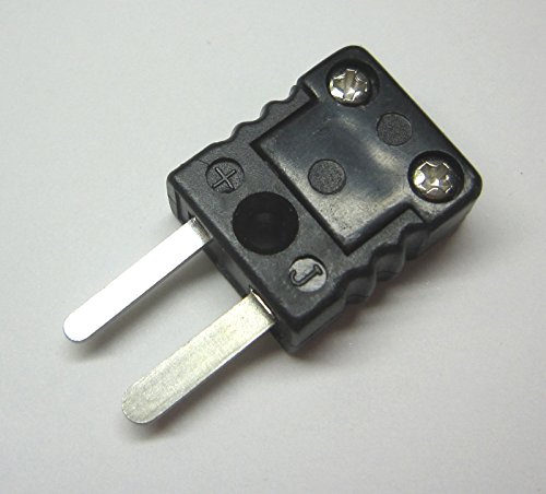 Mini J-Type Thermocouple Wire Connector, Cable Connector, 5 Sets Pairs Male and Female Plugs