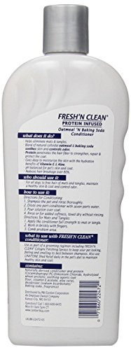 Fresh 'N Clean Dry Skin Oatmeal 'N Baking Soda Shampoo & Conditioner Tropical Scent Bundle: (1) Fresh 'N Clean Oatmeal Baking Soda Shampoo, and (1) Fresh 'N Clean Oatmeal Baking Soda Conditioner