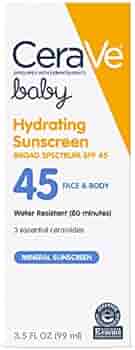 cerave baby sunscreen lotion