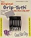 Good Hair Days 1 1/2 Inch Grip-Tuth Tuck Comb - Black - 2 Combs