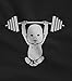 Very Cute Baby Lifter - Reps for Mom Funny Pregnancy Maternity Tank Top Tunic