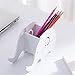 ShungHO Mobile Phone Holder Cute Cartoon Creative Bright Color Detachable Wood-Plastic Board Elephant Animal Design Desktop Pen Pencil Mobile Phone Bracket Stand Storage Pot Holder