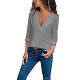 NEARTIME Women T-Shirts,Casual Solid Color Tops