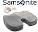 Samsonite Memory Foam Seat Cushion – Ergonomic Cushion for Office Chair, Tailbone Pressure Pad, Coccyx Support for Sciatica, Supportive Seat for Car, Desk, and Gaming Chairs, Grey