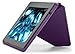 Amazon Kindle Fire HD Standing Polyurethane Origami Case (only fit 3rd generation), Purple