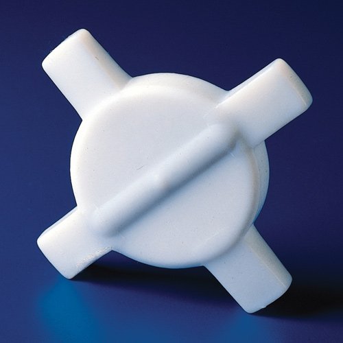 SP Bel-Art Spinstar Teflon Magnetic Stirring Bar; 62mm, fits 250ml Beakers, White (F37146-0250)