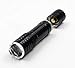 Flashlight, Adjustable Focus 5W LED Flashlight Torch Super Bright 430 Lumen - Black YUKIER (Battery Not Included) (BLACK)