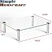 SimpleHouseware Computer Monitor Riser, Glassthumb 3