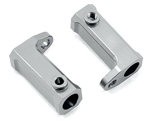 Qiyun Strc Axial Sta80041S Aluminum Side Mount Brackets Scx10 Silver 2