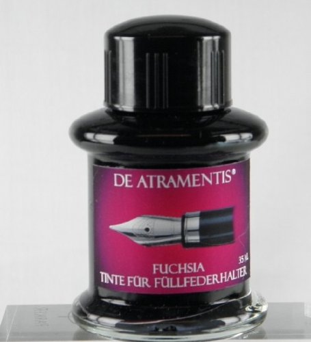 Fuchsia Premium Fountain Pen Bottled Ink by De