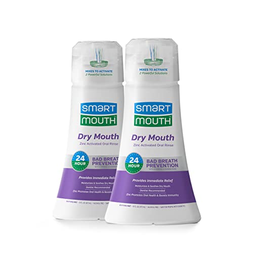 SmartMouth Activated Dry Mouth Mouthwash, Dry Mouth and Bad Breath