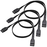 Cable Matters (3 Pack) Straight 6.0 Gbps SATA III Cable - 24 Inches