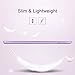 ESR Yippee Trifold Smart Case for iPad 9.7 2018/2017[A1822, A1823,A1893,A1954], Lightweight Smart with Auto Sleep/Wake, Hard Back Cover for iPad 9.7 iPad 5th / 6th Generation, Lavender