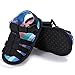 Binmer(TM) Baby Infant Kids Girl boys Soft Sole Crib Toddler Newborn Sandals Shoes (0~6 Month, Black)