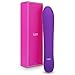 Electric Handheld Vibrator-10 Vibration Patterns - Silicone Bullet Vibrator - Waterproof Vibrator for Women, Powerful & Quiet Vibration - Packaged Handheld Vibrator, Purple, Lyps Annabelle