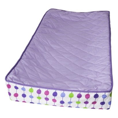 purple changing pad cover