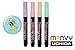 Set of 4 Pastel 3mm Fine Point Marvy Bistro Chalk Markers ( Uchida of America ) Open Stock