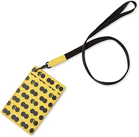 Customellow Telescope Leather Card Holder (Yellow)