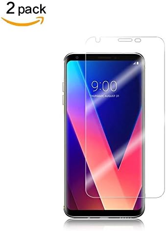 For LG V30 Screen Protector 2 Pack, Rapidest [Easy to Install] [Case Friendly] [Full Coverage] TPU Protective PET Film Screen Soft Flexible Cover For LG V30/V30Plus