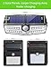 LITOM Solar Lights Outdoor, IP67 Waterproof Wireless Solar Motion Sensor Lights with 270°Wide Angle, Easy-to-Install Security Lights for Front Door, Yard, Garage, Deck-2 Pack